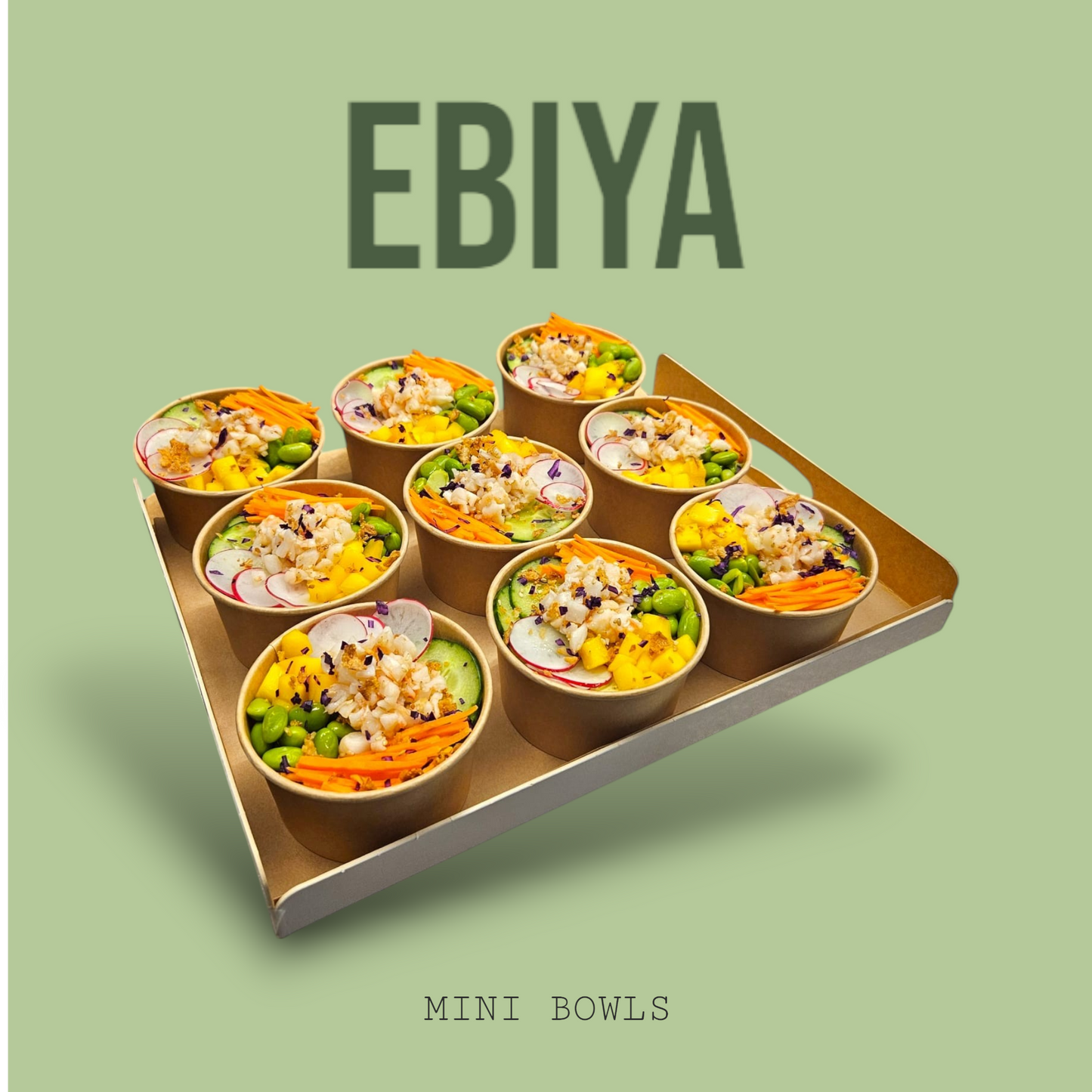 MINI POKE CREVETTES🍤RIZ VINAIGRÉ SÉSAME