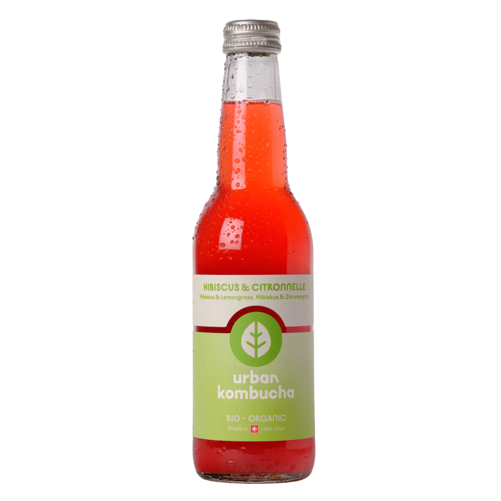 URBAN KOMBUCHA - CITRONNELLE HIBISCUS - 330ML
