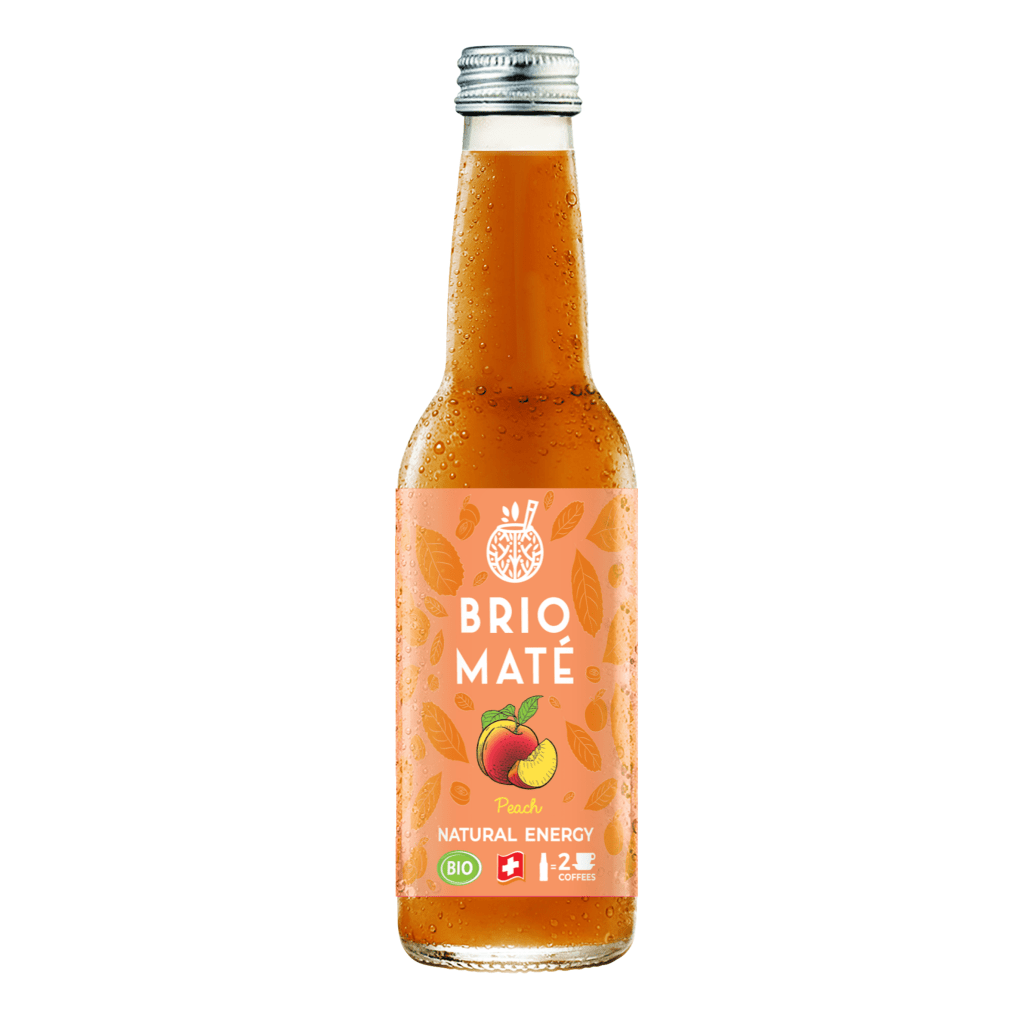 BRIO MATÉ - PÊCHE BIO - 330ML
