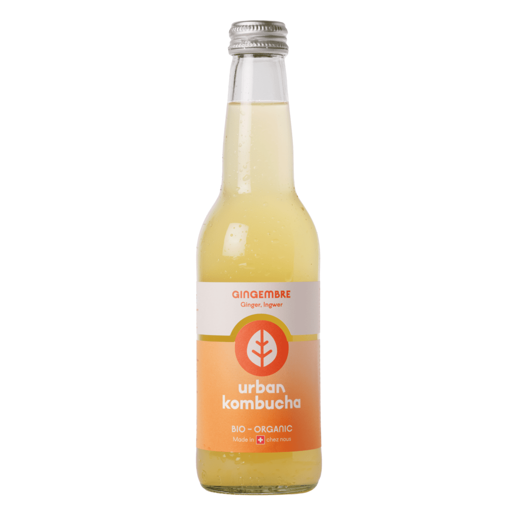 URBAN KOMBUCHA - THÉ VERT & GINGEMBRE BIO- 330ML