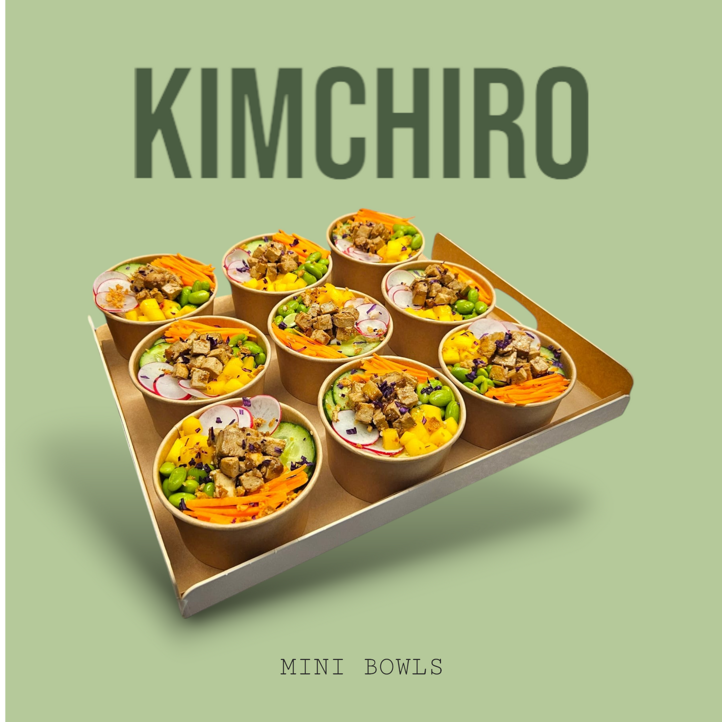 MINI POKE TOFU CORÉENNE🌱RIZ VINAIGRÉ SÉSAME