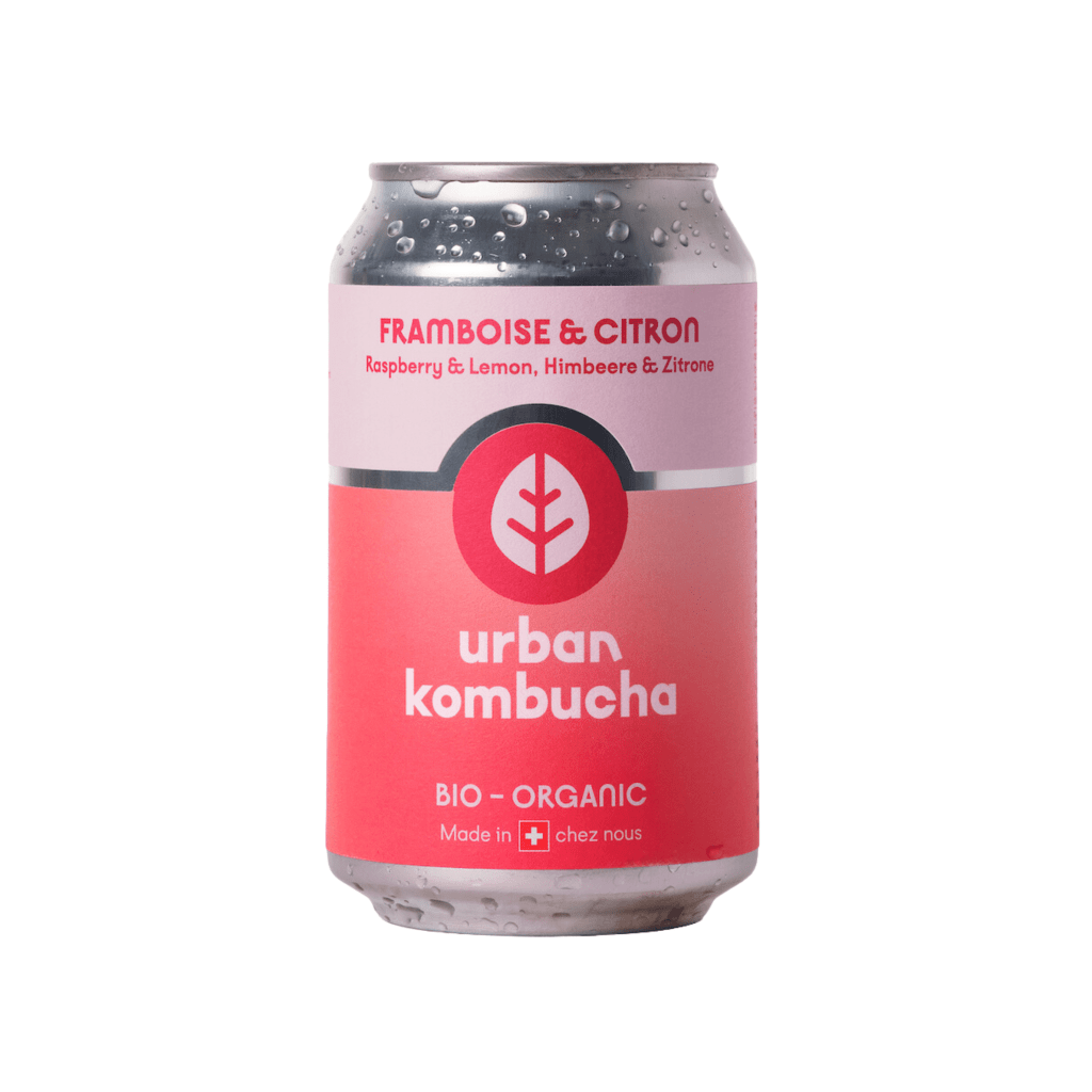 URBAN KOMBUCHA - FRAMBOISE & CITRON - 330ML